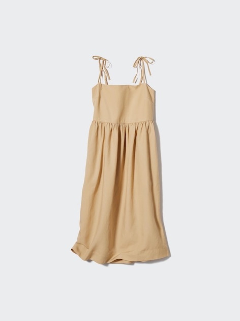 UNIQLO Linen Blend Camisole Dress